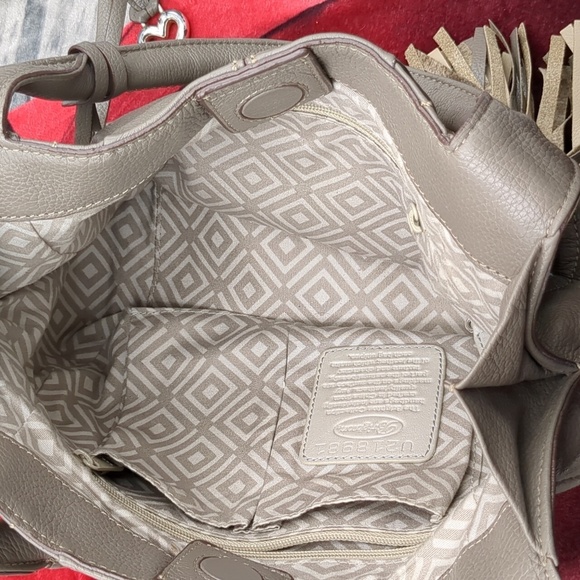 Brighton gray leather bag - Picture 10 of 16